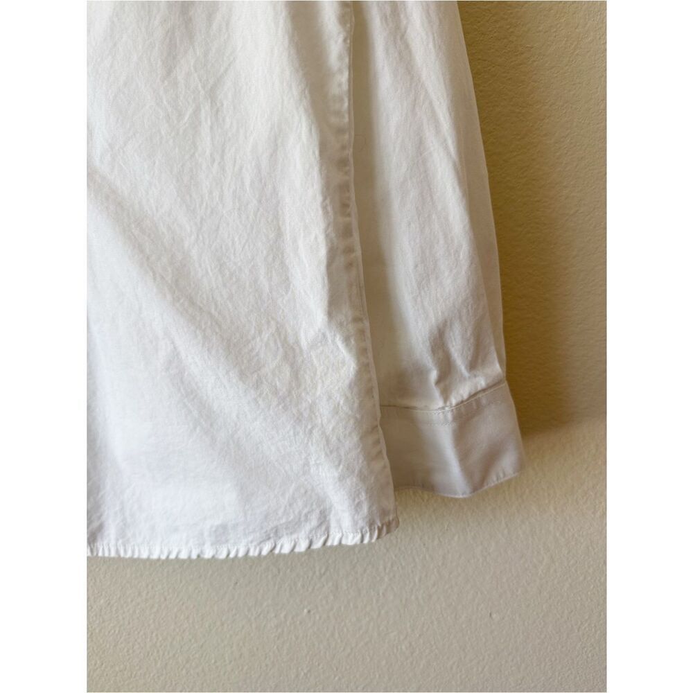 Wrangler Western Pearl Snap Button Down Shirt Cotton Embroidered Yoke Boho - Picture 4 of 10